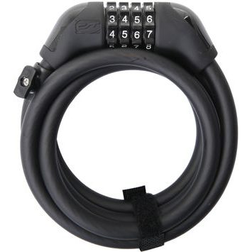 CONTEC Comb.Coil.Cab.Powerloc 12mmX185cm black