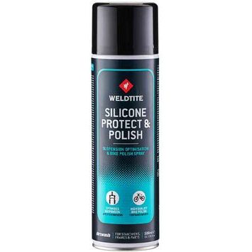 WELDTITE Mazací, leštící a voskovací silikonový olej Silicone Protect & Polish Spray 500ml