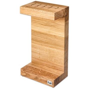 KAI Blok na nože C na 5 dílů, dub