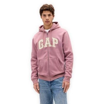 GAP 715005-52 Mikina na zip Růžová