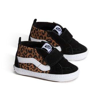 VANS SK8-Hi Crib LEOPARD BLACK/BROWN