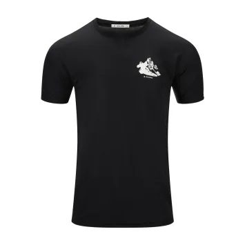 ACLIMA LightWool tee mountain M's jet black