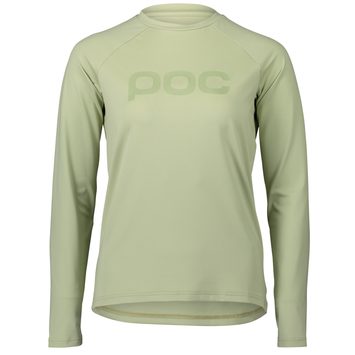 POC W's Reform Enduro Jersey Prehnite Green