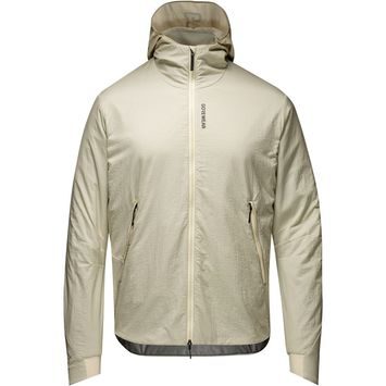 GORE CONCURVE WINDSTOPPER® Insulated Hooded Jacket Mens tech beige