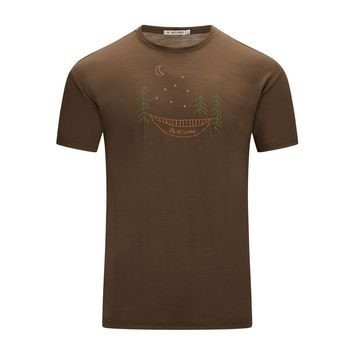 ACLIMA LightWool 140 Tee Forest M's Dark Earth