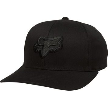 FOX Youth Legacy Flexfit Hat Black/Black