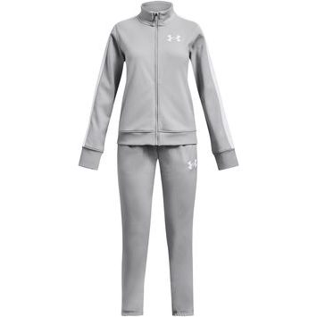 UNDER ARMOUR EM Knit Track Suit, Mod Gray / White
