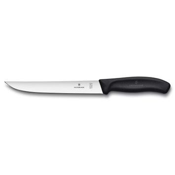VICTORINOX Swiss Classic, carving knife, 18cm, straight, black, blister