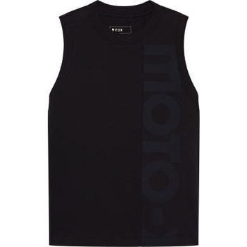 FOX W Moto-X Blocked Tank Black