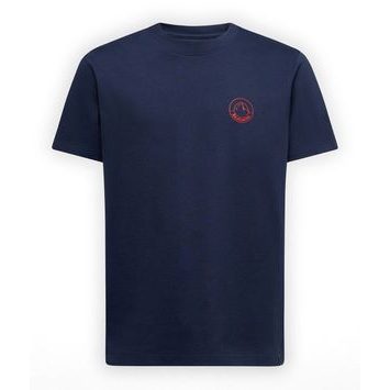 LA SPORTIVA Circle Logo T-Shirt M Night Sky/Mountain Red