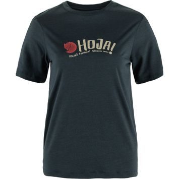FJÄLLRÄVEN Hoja Wool T-shirt W Dark Navy
