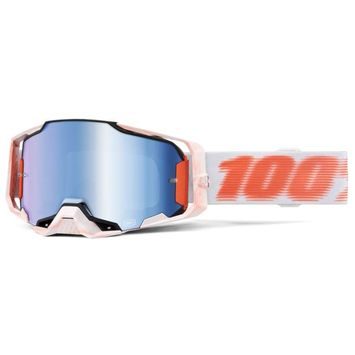 100% ARMEGA Goggle Tubular - Mirror Blue Lens