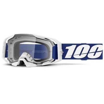100% ARMATIC Goggle Blue - Clear Lens