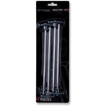 TRIMM NAILS-PEG - S27 silver - sada 4 ks