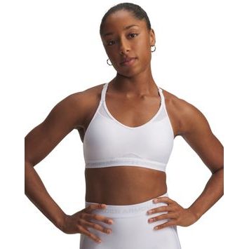 UNDER ARMOUR Crossback Low Bra-WHT