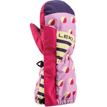 LEKI Little Paw GTX Mitt Long, orchid-berry-frozen yellow
