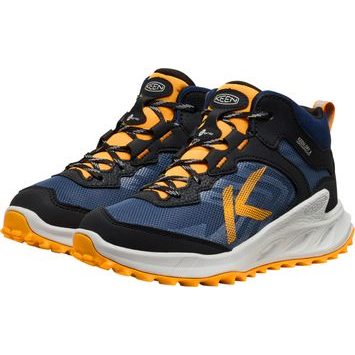 KEEN ZIONIC MID WP YOUTH, naval academy/bright marigold