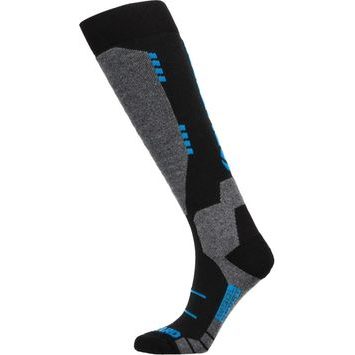 BLIZZARD Wool Sport ski socks, black/turquoise