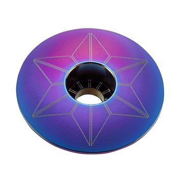SUPACAZ Star Capz - Anodized - Oil Slick (anodized)