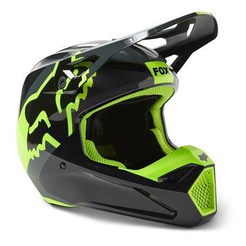 FOX V1 Xpozr Helmet Dot/Ece Black/Grey