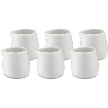 WEIS Porcelánové konvičky na mléko 20 ml sada 6 ks