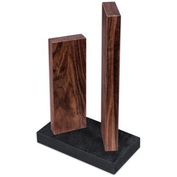 KAI Blok na nože Stonehenge na 4 díly, granit/ořech magnetický