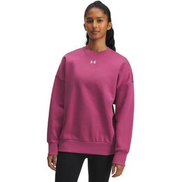 UNDER ARMOUR UA Rival Fleece OS Crew-RED