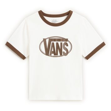 VANS W CENTER CHEST RINGER TEE EGRET