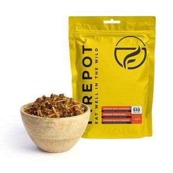 FIREPOT Orientální nudle s vepřovým masem XL, 580g/765 kcal
