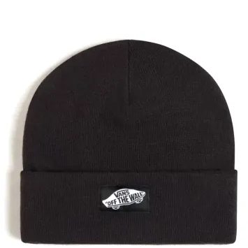VANS CLASSIC TALL CUFF BEANIE Black