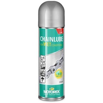 MOTOREX CHAIN LUBE FOR WET CONDITIONS 300ML SPREJ (308961)