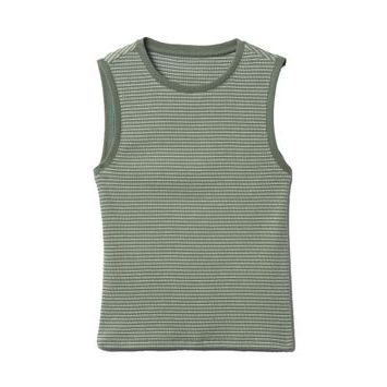 GAP Žebrovaný top Zelená