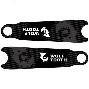 WOLF TOOTH CRANKSKINS černá