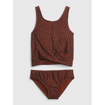 GAP 600915-01 Dětské dvoudílné plavky Hnědá