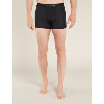 ICEBREAKER M Mer 125 Cool-Lite Anatomica Boxers, BLACK