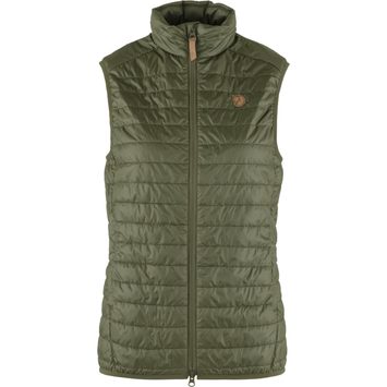 FJÄLLRÄVEN Abisko Padded Vest W, Laurel Green