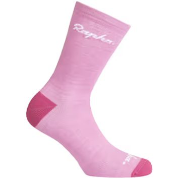 RAPHA Merino Socks Dusty Mauve/White