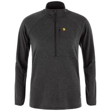FJÄLLRÄVEN Bergtagen Midlayer Half Zip W Black