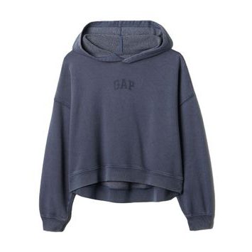GAP Crop mikina s logem Tmavě modrá