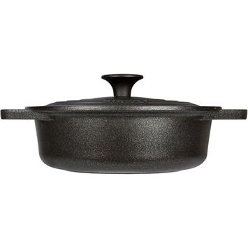 RISOLI DI MONTINI Cast iron pot 20 cm 1.5 ltr. with shelf LE PIGNATTE, for induction