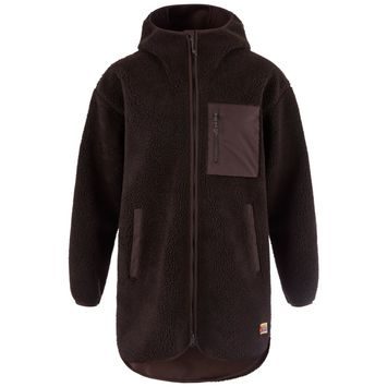 FJÄLLRÄVEN Vardag Pile Fleece Long W Black Oak