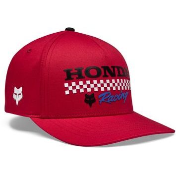FOX Honda Flexfit Hat Red