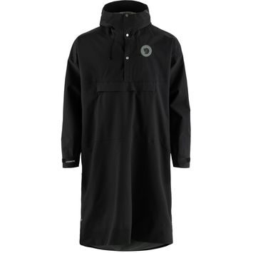 FJÄLLRÄVEN Hoja Rain Poncho Black