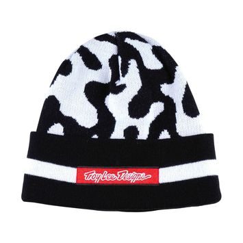 TROY LEE DESIGNS FLOW CAMO BLACK / WHITE