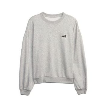 GAP Oversize mikina s logem Šedá