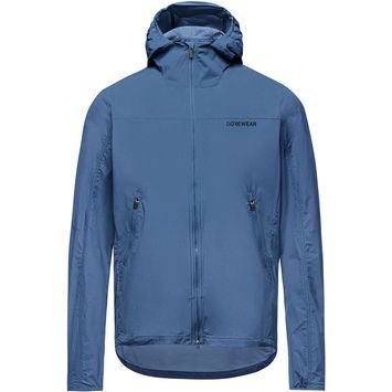 GORE Fernflow Hooded Windbreaker Mens cargo blue