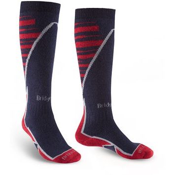 BRIDGEDALE Ski Midweight+ navy/red