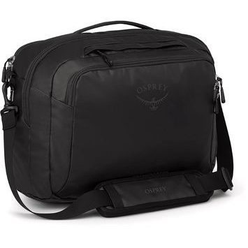OSPREY TRANSPORTER CARRYON BOARDING BAG, raven black/black