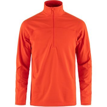 FJÄLLRÄVEN Abisko Lite Fleece Half Zip M Flame Orange