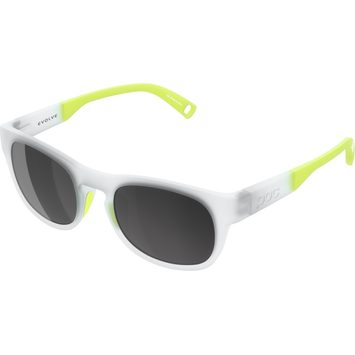 POC Evolve Transparant Crystal/Fluorescent Limegreen
